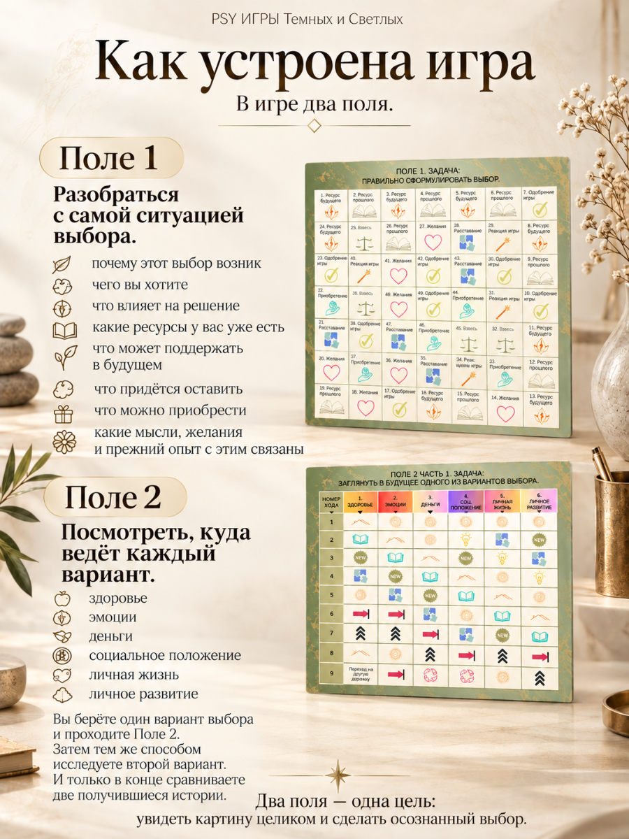 Как устроена игра-оракул «Выбор»