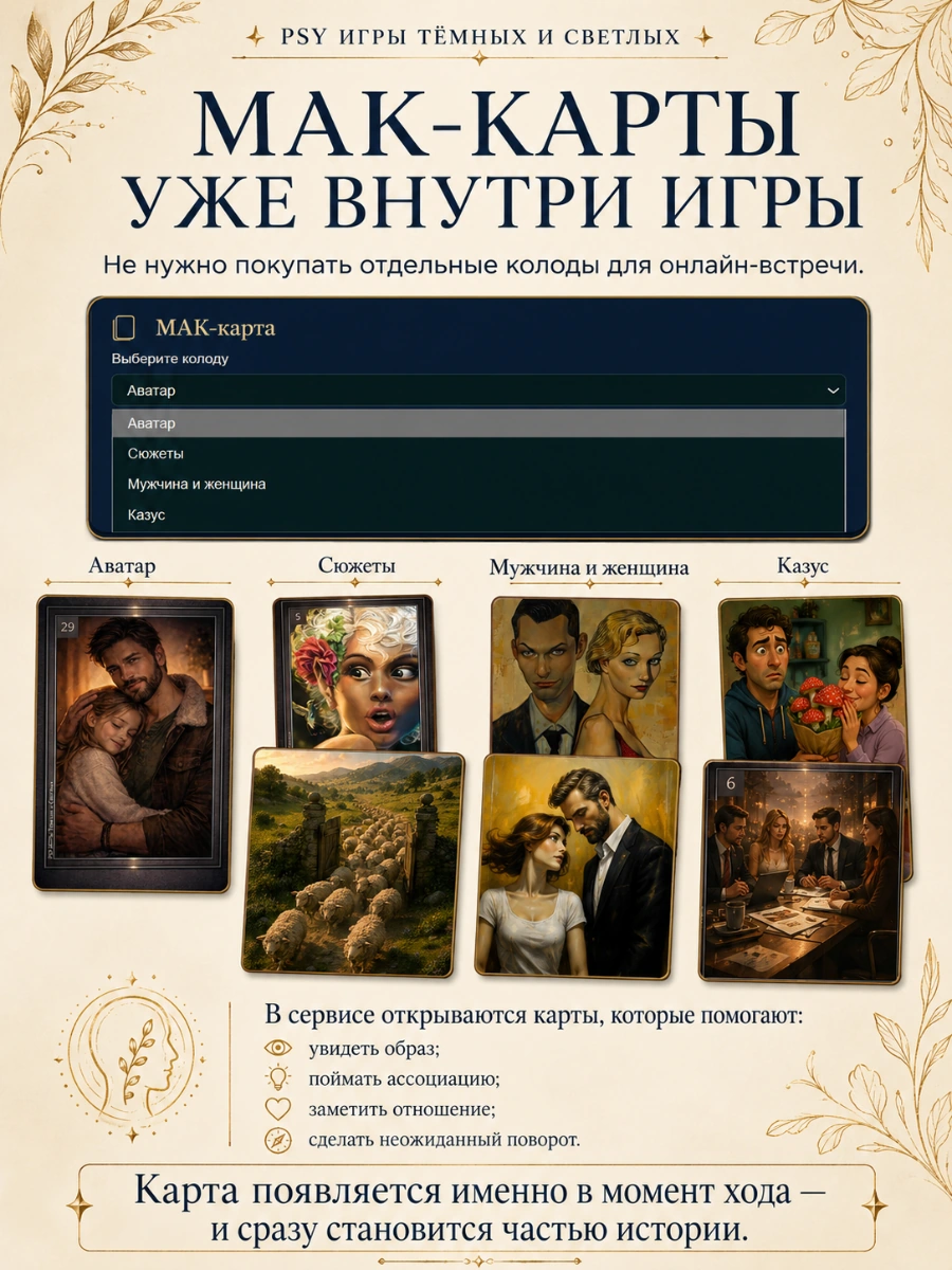 МАК-карты онлайн
