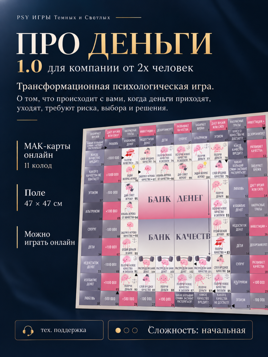 Про деньги 1.0 — большая игра