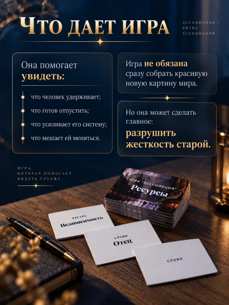 Что даёт игра «Ассоциация / Битва ассоциаций»