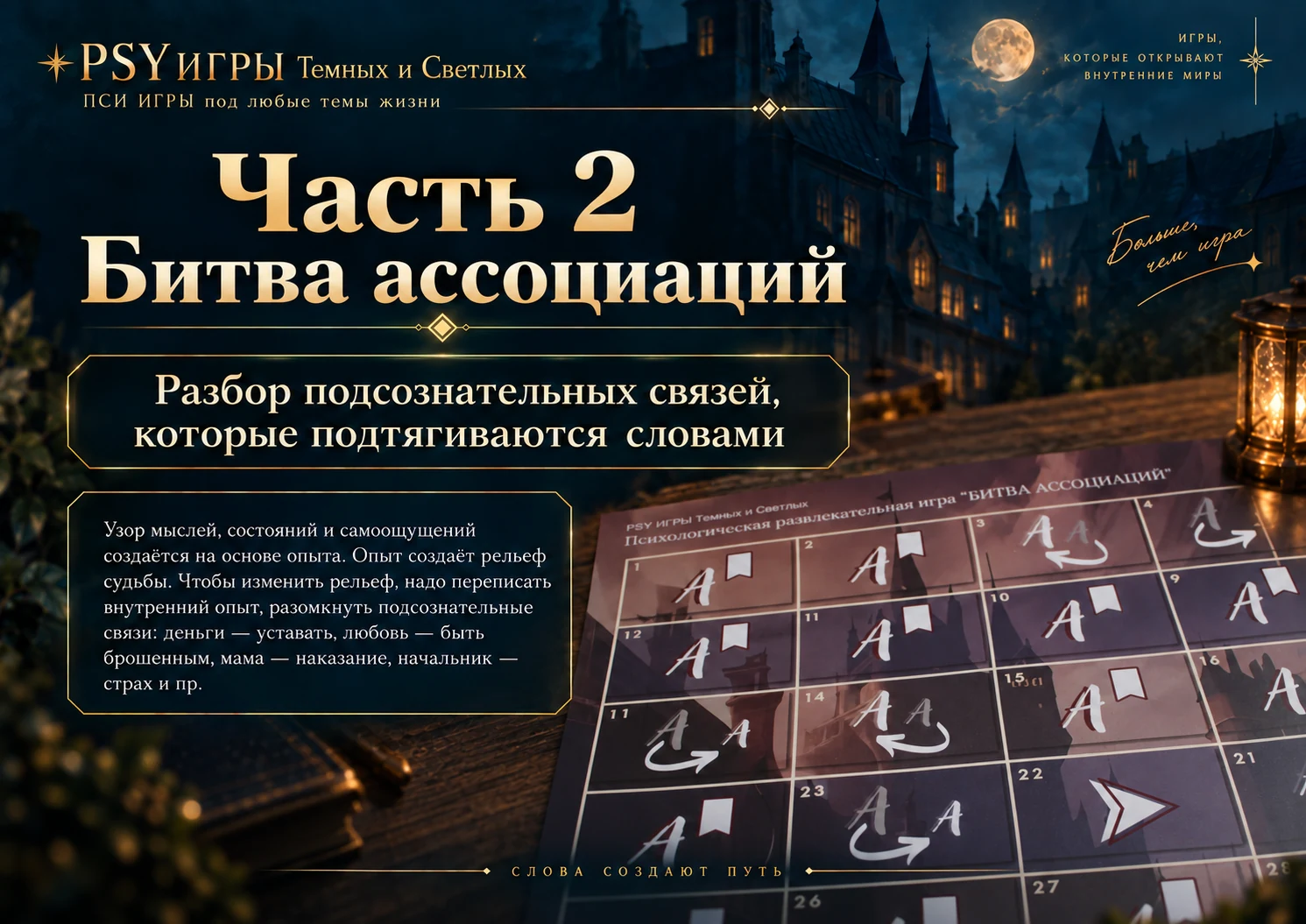 Инструкция к игре Битва ассоциаций