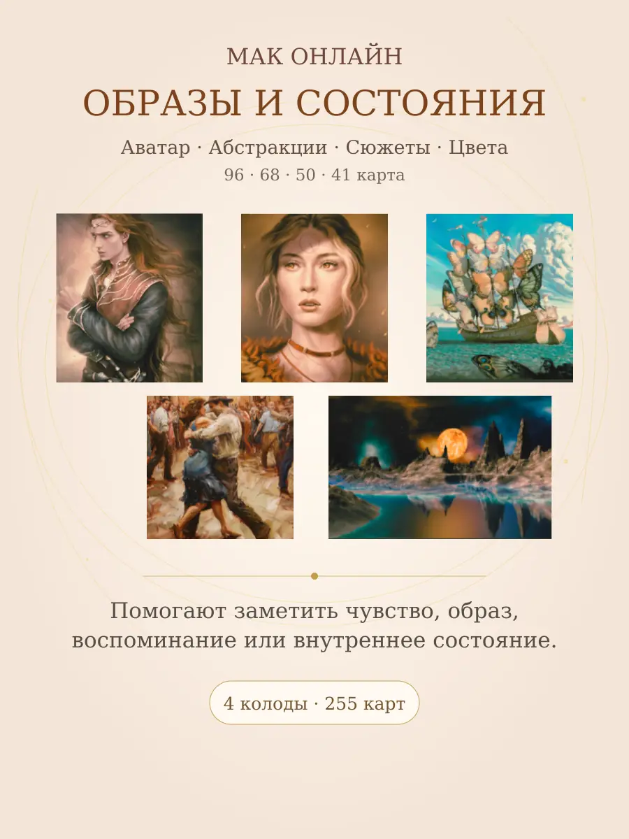МАК-карты: образы и состояния