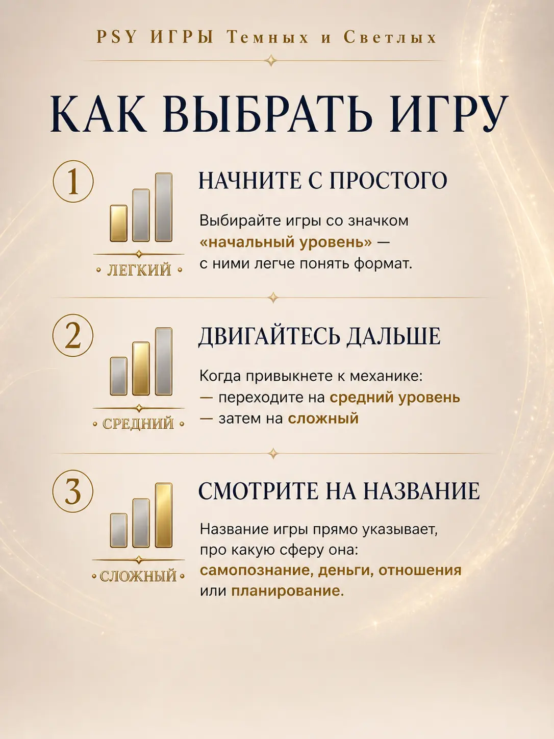 Как выбрать трансформационную игру